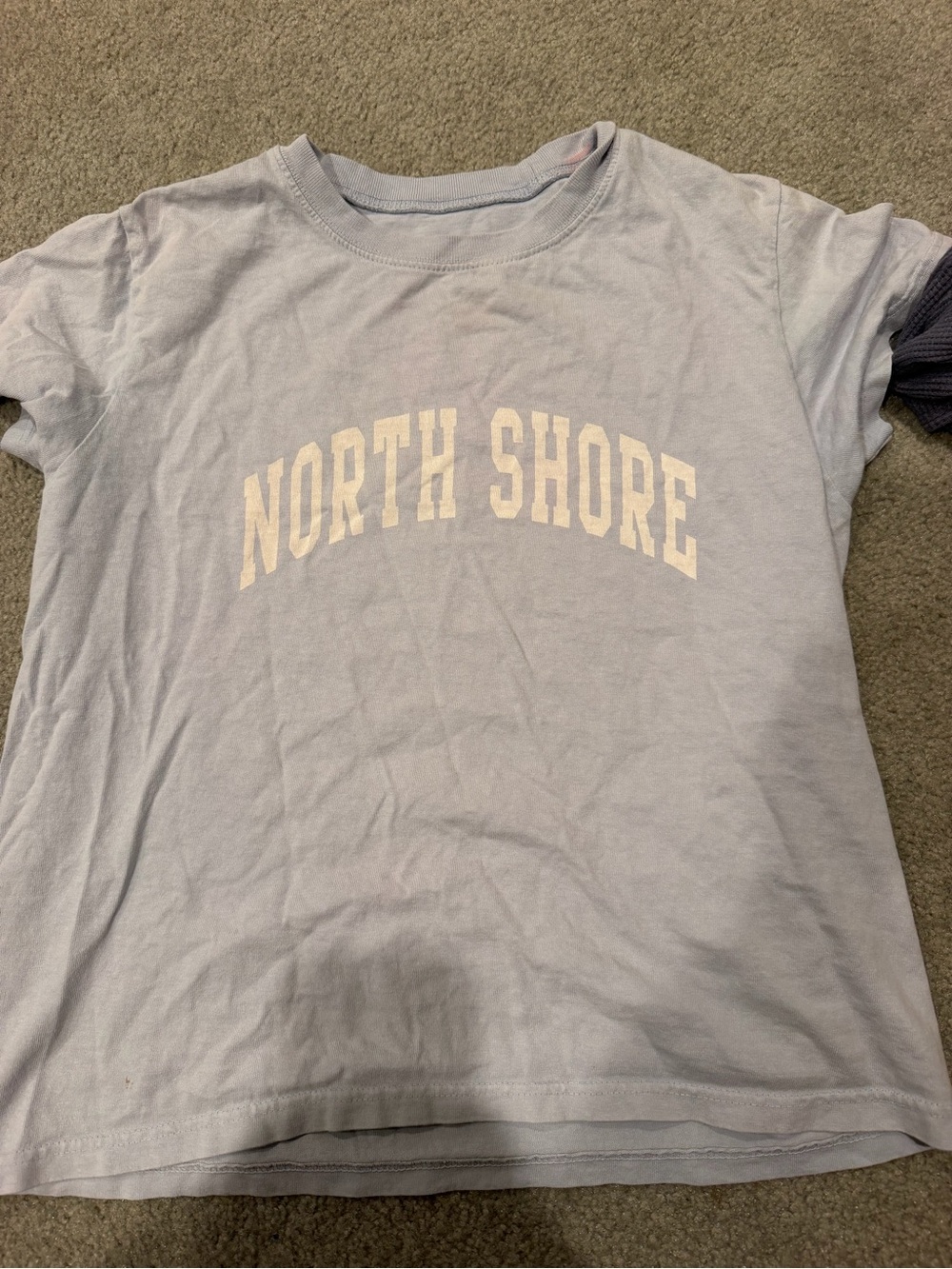 Brandy Melville John Galt North Shore Light Blue Kids' Graphic Tee